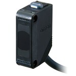 Czujnik fotoelektryczny,obudowa prostokątna,dioda LED podczerwieni,przezświetlenie,jednostka emitująca,NPN,światło-WŁ/ciemne-WŁ,kabel 2 m,E3Z-T61-L 2M