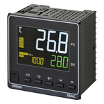 Regulator temperatury PRO, 1/4 DIN (96x96 mm), 1x wyjście zaworu + potencjometr, 4 AUX, wejście zdarzeń 2, RS-485, 24 V AC/DC, E5AC-PR4D5M-004