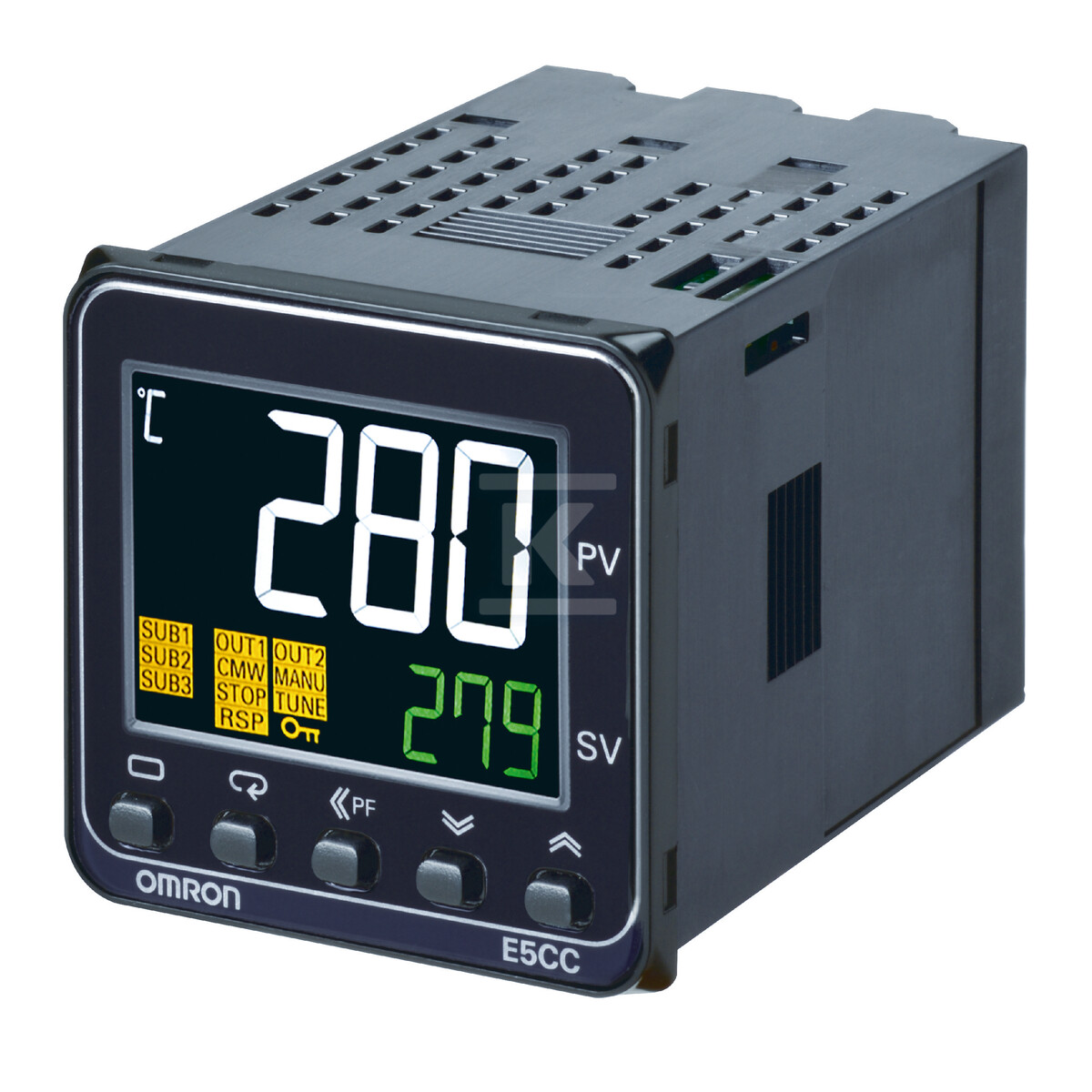 Regulator temperatury, 1/16 DIN (48x48 - E5CC-QX2ABM-001