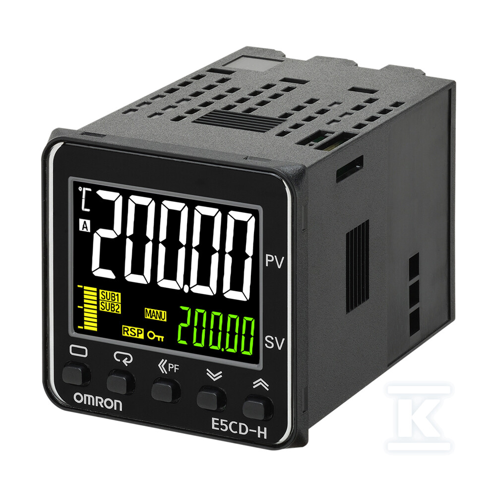 Zaawansowany regulator temperatury - E5CD-HQX2DBM-004