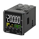 Zaawansowany regulator temperatury cyfrowy, 48×48 mm, wyjście napięciowe impulsowe, 2 wyjścia alarmowe, 100-240 V, z zaciskami wciskowymi, -200-2300 °C, 2 wejścia zdarzeń, RS-485, E5CD-HQX2ABM-004