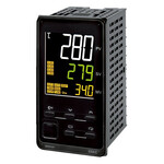 Regulator temperatury PRO, 1/8 DIN (96x48 mm), 1x wyjście zaworu + potencjometr, 4 AUX, wejście zdarzeń 2, RS-485, 24 V AC/DC, E5EC-PR4D5M-004