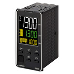 Regulator temperatury PRO, 1/8 DIN (96×48 mm), 1×12 V DC wyjście impulsowe, 4 wejścia pomocnicze, 100 do 240 V AC, E5ED-QX4ABM-000