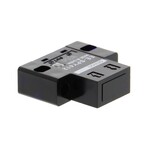 Czujnik mikrofotograficzny, typu zbieżnego odbiciowego, pionowy (osiowy), Sn=2-5 mm, D-ON, NPN, złączka, EE-SPY312