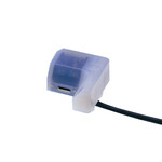 Czujnik mikrofotograficzny, typu odbiciowego, 3 mm, włącza się, gdy obecny jest nośnik wafla, kabel 1 m, EE-SPY801