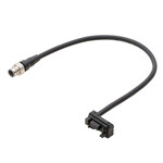 Kabel root-plug do zestawu rozszerzonego 0,3?m, dla F3SG-4SR, do odbiornika, czarny, F39-JGR3K-D