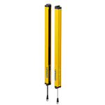 Czujnik bezpieczeństwa, F3SG-R Easy, typ 2, rozdzielczość 14 mm, zasięg 0,3 do 10,0 m, wysokość 1360 mm, PNP, F3SG-2RE1360P14