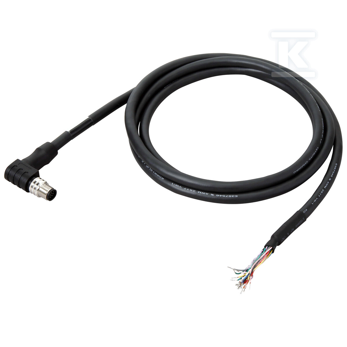 Kabel zasilający/IO FHV7, kąt prosty - FHV-VDLB2 10M