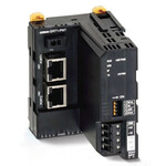 Adapter komunikacyjny SmartSlice dla EtherCAT, obsługuje do 64 jednostek I/O GRT1 (płyta końcowa zamawiana osobno), GRT1-ECT