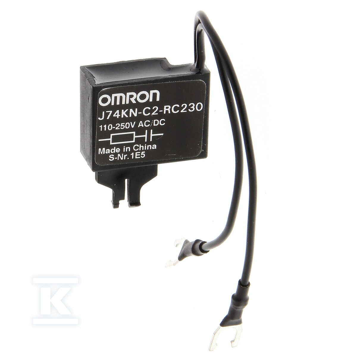 Jednostka tłumiąca RC, 110-250V AC/DC, - J74KN-C2-RC230