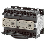 Stycznik obrotu silnika, 3 x 2 bieguny, Push-In Plus, do 5,5 kW, 48 VDC, styki: 3 x 2 NO + 0 NC, 67,5 x 90,5 x 46 mm