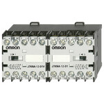 Przełącznik obrotowy blokowany, 12A/5,5 kW, 1B pomocniczy z obu stron, 110 VAC