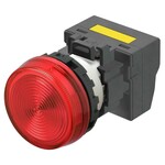 Wskaźnik M22N,płaski,plastikowy,czerwony,220/230/240 V AC,zacisk push-in