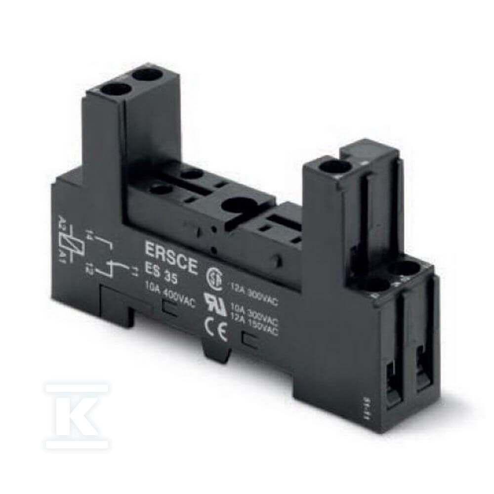 Gniazdo przekaźnika PCB, montaż na - PES-35