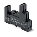 Gniazdo przekaźnika PCB, montaż na DIN, 2 stopnie, 2 PDT, przyłącze śrubowe typu rise-up