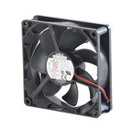 Wentylator osiowy DC, plastikowe łopaty, ramka 92x25, niska prędkość, R89F-DS0925L