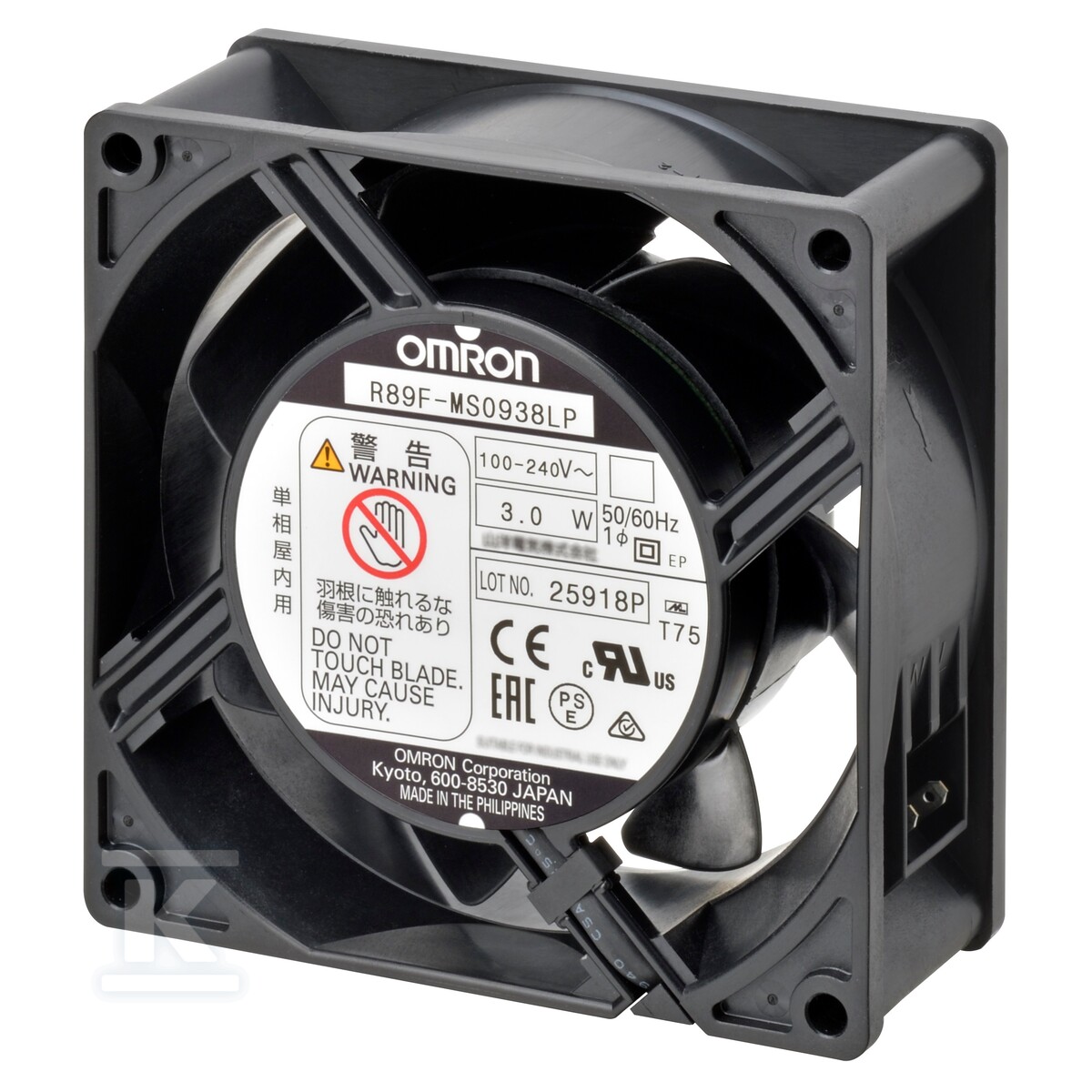 Wentylator osiowy AC, plastikowe - R89F-MS0938LP
