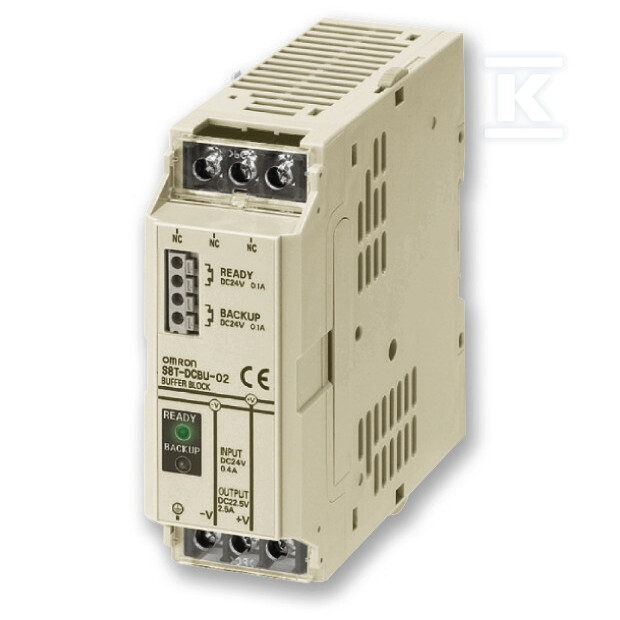 Blok podtrzymania DC dla zasilacza - S8T-DCBU-02