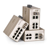 Przełącznik zarządzalny Lynx + Series, 8 portów 10/100BaseT, 2 porty SFP 100/1000 Mbps, L2