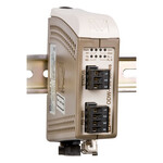 Konwerter RS-422/485 na światłowód z 2 slotami SFP (Ring/Multi-Drop)