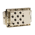 Przełącznik niezarządzalny EN50155, 8 x 10/100BaseTX, IP65, 24-110 VDC, złącza M12
