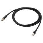 Kabel Ethernet Cat5e M12 D-coded (męski) - RJ45, 4-biegunowy, IP67, 5 m