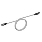 Przedłużacz Ethernet Cat.5, PVC, gniazdo M12 proste / wtyk M12 prosty, 5 m