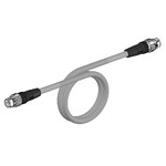 Kabel EtherCAT, wtyk M12 prosty / wtyk M12 prosty, ekranowany, 0,5 m