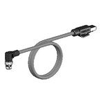 Kabel Ethernet Cat.5 PVC, wtyk M12 kątowy / RJ45, 0,3 m