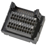 System okablowania interfejsu ogólnego z technologią Push-in Plus,złącze MIL 20-pin,I/O,1 A,NPN/PNP,125 VAC/30 VDC,montaż na szynie DIN (poziomy/pionowy)