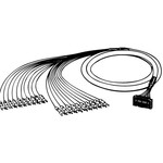 Kabel połączeniowy I/O, MIL20 na widełki, 1 m