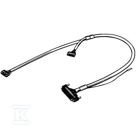 Kabel połączeniowy I/O FCN56 do MIL20 + - XW2Z-200H-2