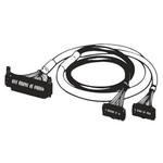 Kabel połączeniowy I/O, nieekranowany, FCN40 na 2 x MIL20, 3 m, przełączony (cross-wired)