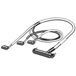 Kabel połączeniowy I/O, nieekranowany, FCN56 do 3 x MIL20, 3 m, przełączony (cross-wired)