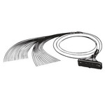 Kabel połączeniowy I/O,nieekranowany,MIL40 na końcówki otwarte,2 m