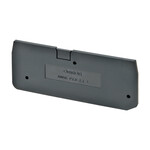 Płyta końcowa do bloków zaciskowych wielożyłowych 4-połączeniowych 2,5 mm2 push-in plus, XW5E-P2.5-2.2-1
