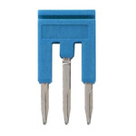 Mostek krótki do terminali 1 mm2 push-in plus, 3-polowy, niebieski, XW5S-P1.5-3BL