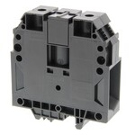 Złączka śrubowa DIN na szynę TS 35/TS 32, przekrój 150 mm2, szerokość 28 mm, kolor szary