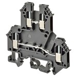 Złączka wielopoziomowa śrubowa 2,5 mm2, montaż TS 35/TS 32, szerokość 5 mm, kolor szary