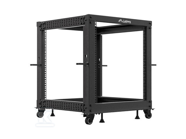 Suporte open RACK 19" 12U 600x600-1100 - OR01-6112-B
