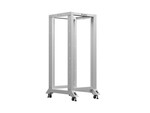 Stojak open RACK 19" 27U 600x800 szary LANBERG