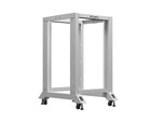 Stojak open RACK 19" 18U 600x800 szary LANBERG