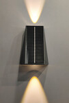 Oprawa solarna architektoniczna LED 2 x 2W 70lm 3,7Vx1500mAh barwa naturalna 4000K IP54