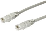 EmiterNet UTP Patch Cord, Category 5E PVC, 1m Length, Gray Color