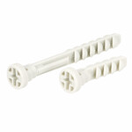 Dado per il fissaggio delle fascette CH047, diametro 6mm, lunghezza 25mm, colore grigio chiaro