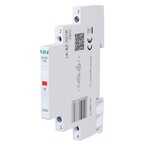 Lampka kontrolna zasilania z zabezpieczeniem LK-BZ-701R 1/3S 230V 1xLED CZERWONA