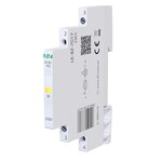 Lampka kontrolna zasilania z zabezpieczeniem LK-BZ-701Y 1/3S 230V 1xLED ŻÓŁTA
