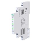 Lampka kontrolna zasilania z zabezpieczeniem LK-BZ-703G 1/3S 3X230V 3xLED ZIELONA