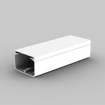 White PVC installation strip LH 60x40, length 2 meters /2m/