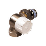 Zawór termostatyczny osiowo-lewy DN15 z/nw GZ 1/2" × GW 1/2" (M30×1,5)